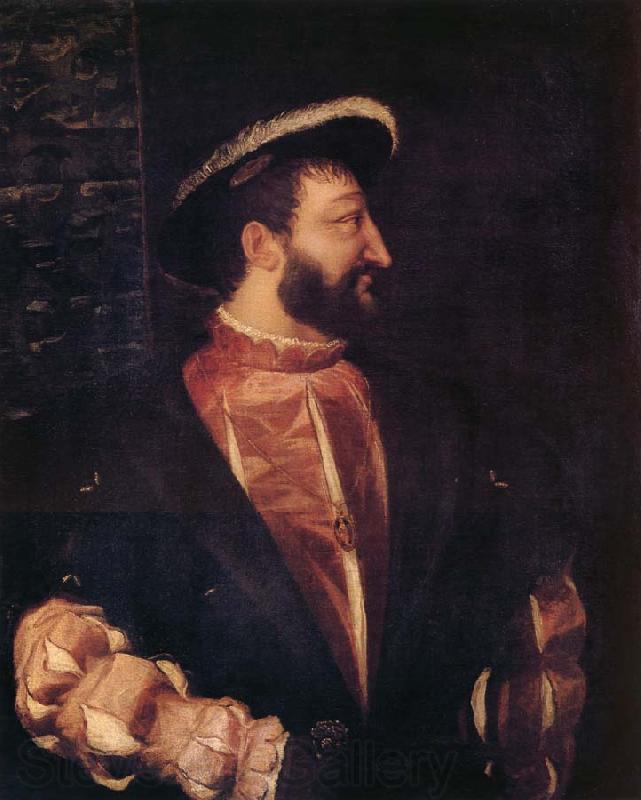 TIZIANO Vecellio Francois ler,roi de France Germany oil painting art